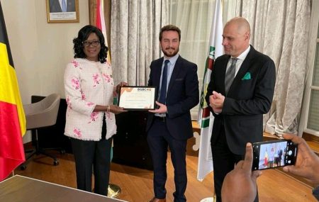 On Tuesday 27/09/22 BGBC President Mr. Thomas De Beule and BGBC Vice-President Mr. Zvi Donat had the honour to handover to H.E. Ambassador Sena Siaw-Boateng of Ghana, Belgium Ghana Business Council – BGBC Honorary President Certificate in recognition of the Ambassador’s dedication, passion, and hard work in promoting Belgium and Ghana bilateral and trade relations. […]